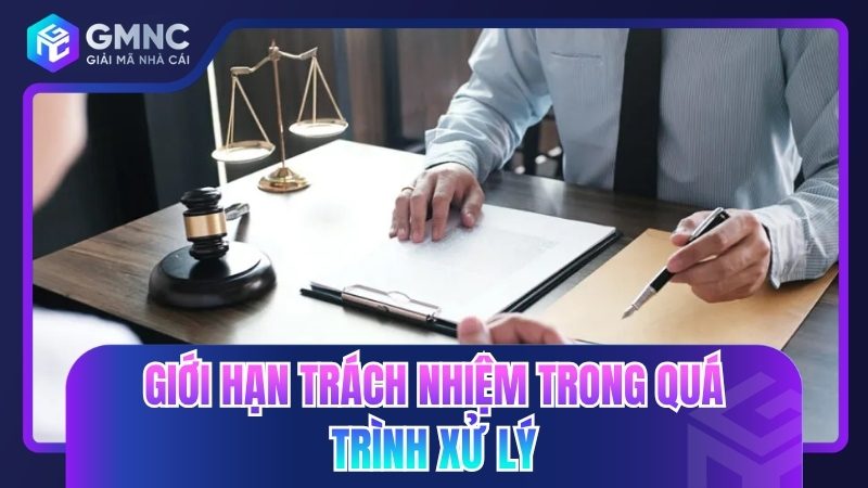Giới hạn trách nhiệm trong quá trình xử lý
