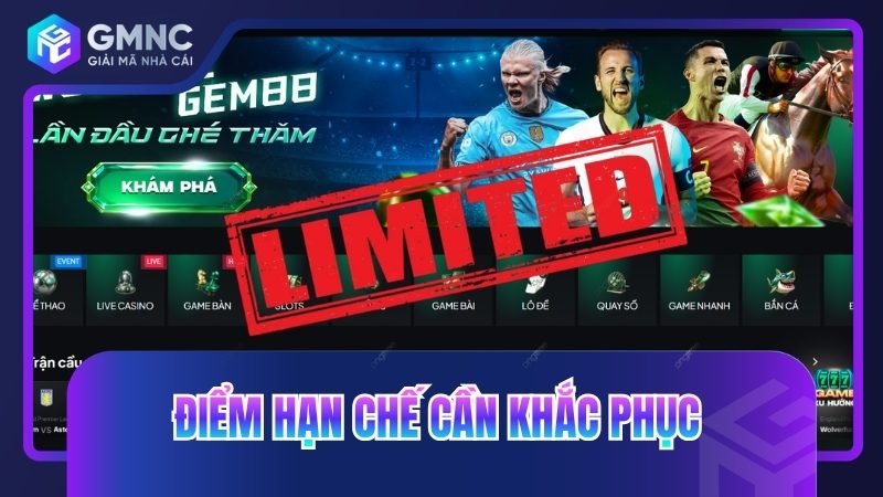 Điểm hạn chế cần khắc phục