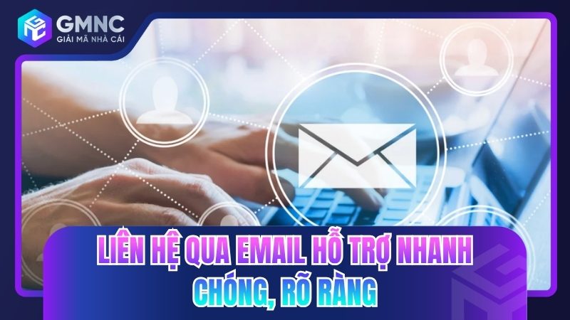 Liên hệ qua email hỗ trợ nhanh chóng, rõ ràng