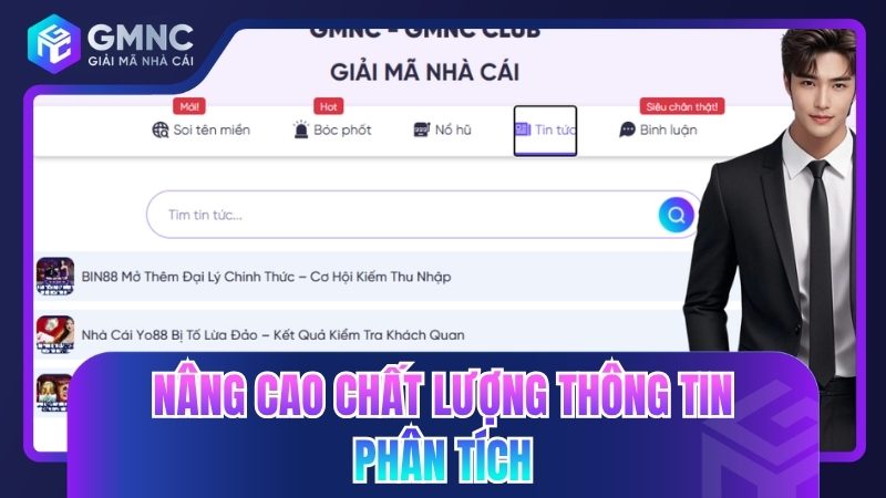 Nâng cao chất lượng thông tin phân tích